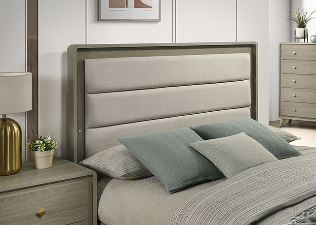 Rainier Queen Bedroom Set White & Grey
