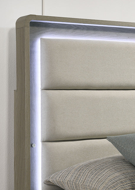 Rainier Queen Bedroom Set White & Grey